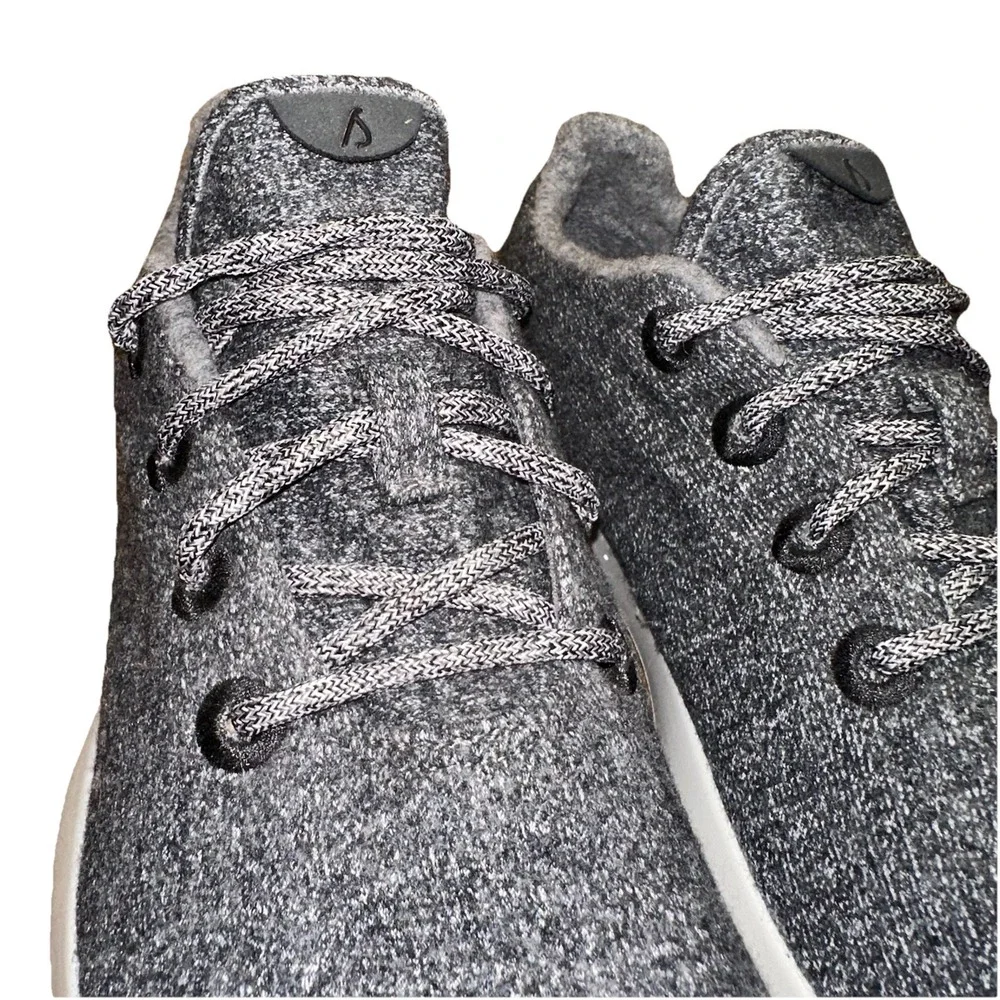 Allbirds Men's Wool Runner NZ Shoes Dark Grey Size 12 Washable‎ EUC